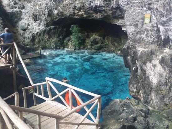 Swimming in Caves in Punta Cana
